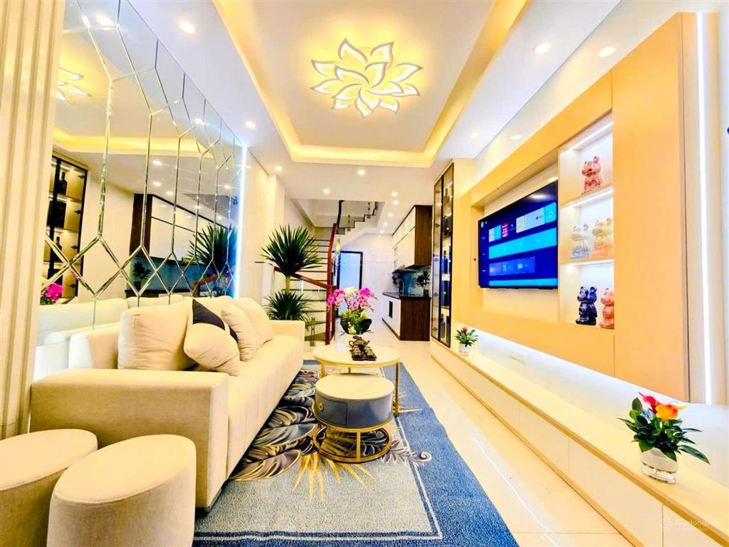 Bán nhà trương định  nhà mới  vài bước ô tô  sát phố  34m2  6 tầng  full nội thất giá 7,5 tỷ