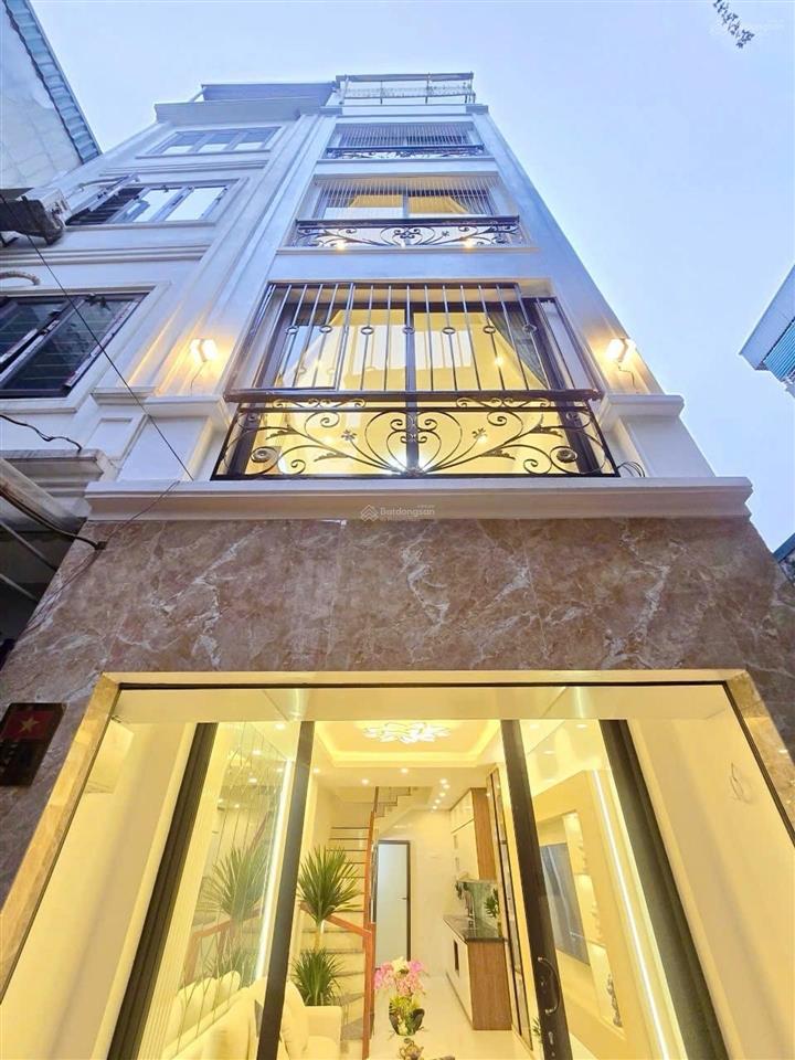 Bán nhà trương định  nhà mới  vài bước ô tô  sát phố  34m2  6 tầng  full nội thất giá 7,5 tỷ