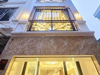 Bán nhà trương định  nhà mới  vài bước ô tô  sát phố  34m  6 tầng  full nội thất giá 7,5 tỷ.