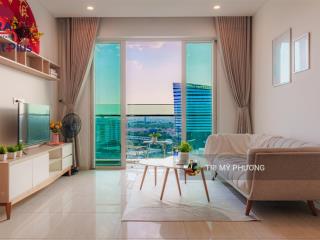 Sadora  hàng hiếm  tháp a  căn 3pn, 120m2 + view pháo hoa quận 1 + có sẵn dòng tiền hđ thuê 30tr