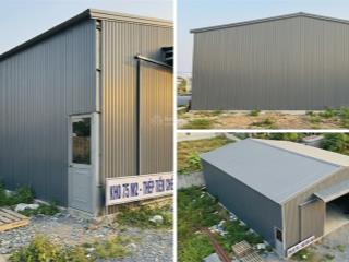 Cho thuê kho khung thép tiền chế 75m2
