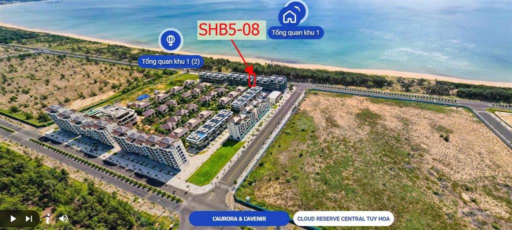 Chỉ 13 tỷ sở hữu căn khe góc shb508 mt biển độc lập da l'aurora phú yên sẵn sổ bàn giao nhà ngay