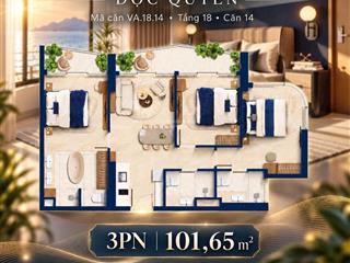 Lên 1 em hoa hậu siêu vip cho khách yêu ạ căn vip 3pn view trực diện biển dự án alora nha trang