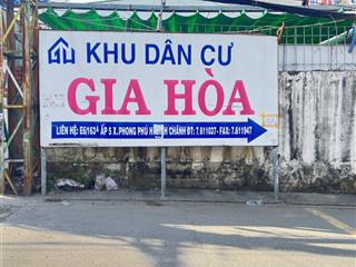 Nhà khu dân cư gia hòa 2 tầng ngang 8x19m có 10 phòng cho thuê