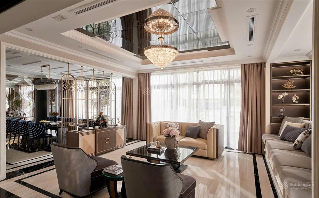 Giảm sâu 42 tỷ! biệt thự đẹp khu compound bên sông trần não dt 17x25 428m2. giá tốt bất ngờ