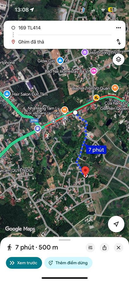 Bán đất tại thôn 7 xã ba trại, 850tr, 212m², giá cực chất, ba vì, hà nội
