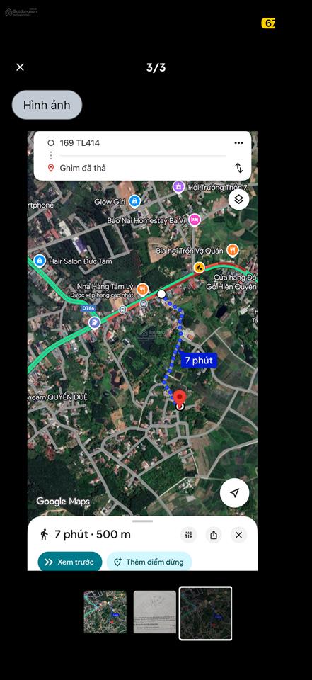 Bán đất tại đường liên thôn, xã ba trại, 800 triệu, 212 m2, giá siêu hời