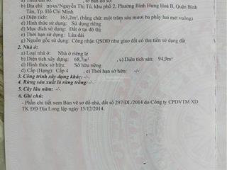 Bán đất tặng nhà nguyễn thị tú, bình tân 164m² ngang hơn 10m hẻm xe tải giá hơn 50tr/m²