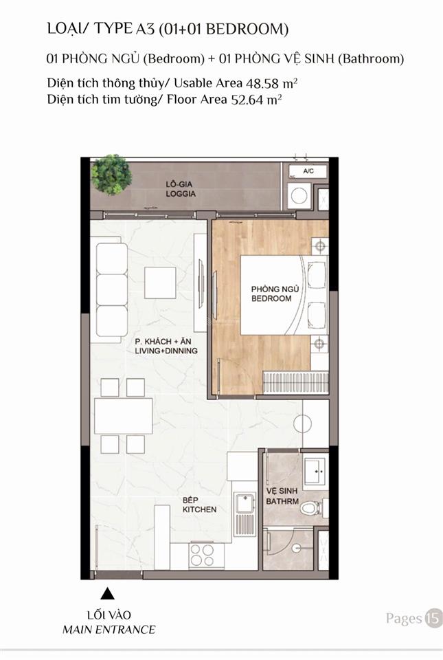 Cần bán căn hộ 1pn+ 52m2 dự án elysian lò lu thủ đức, view hồ bơi nội khu, giá tốt.  0902 443 ***