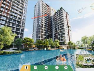 Bán căn 1pn + elysian 52,6m2 tầng sân vườn view hồ bơi giá 3,65 tỷ