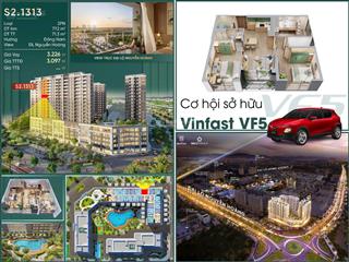 Căn hộ 2pn hướng đông nam tòa s2 the sentosa vinhomes thanh hóa