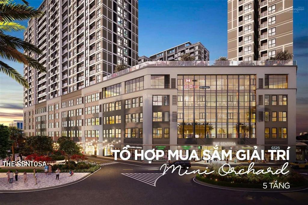 Sở hữu căn góc shop tầng 1+2 có vị trí siêu đắc địa tại phân khu sentosa vinhomes th