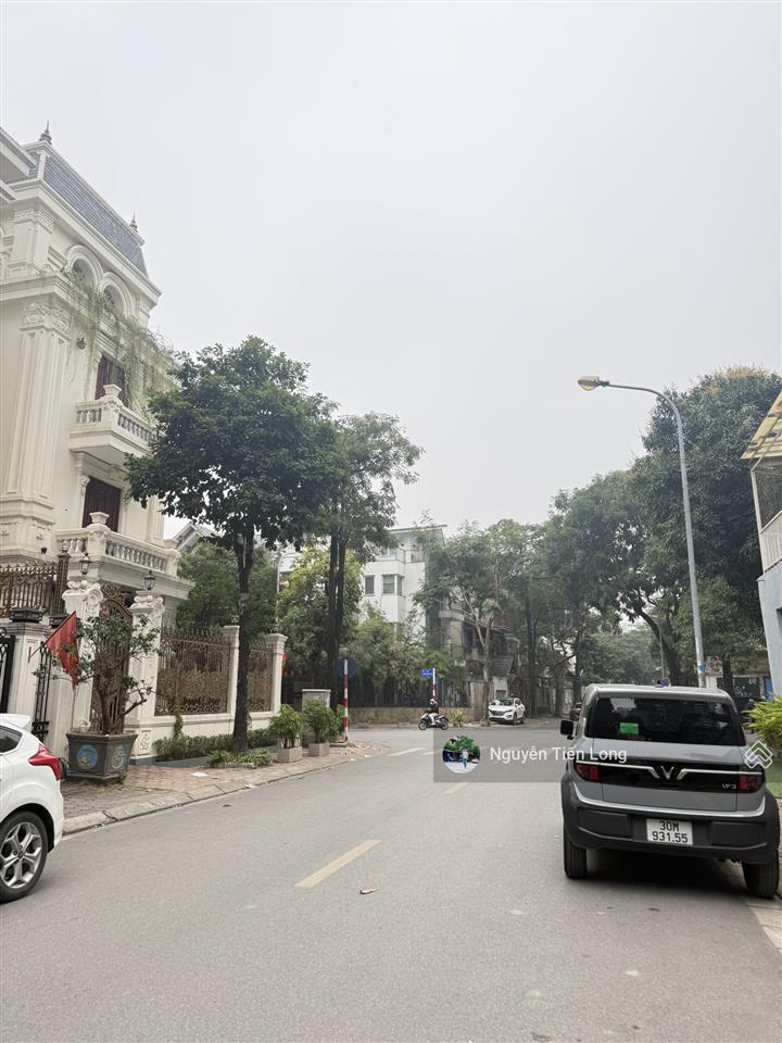 Biệt thự mặt phố thọ tháp  sát cv cầu giấy  189m2 mt siêu rộng 14m  sổ đẹp  giá 85.5 tỷ có tl