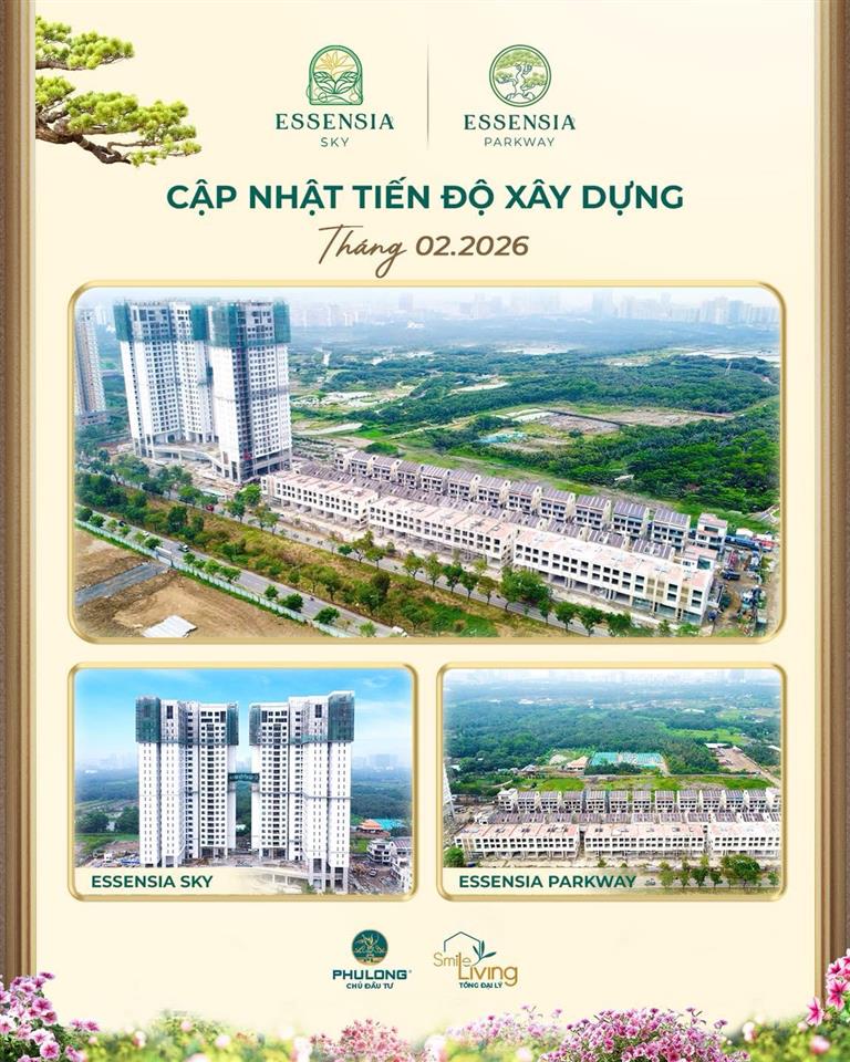 Bán căn hộ chung cư essensia sky, giá thỏa thuận, 116m2, 3pn, 2wc, đẹp, tiện ích