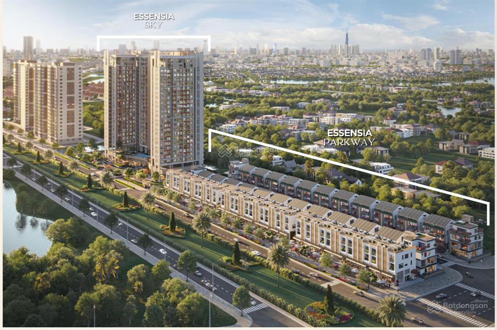 Bán biệt thự đẹp tại essensia parkway, giá thỏa thuận, 160m2