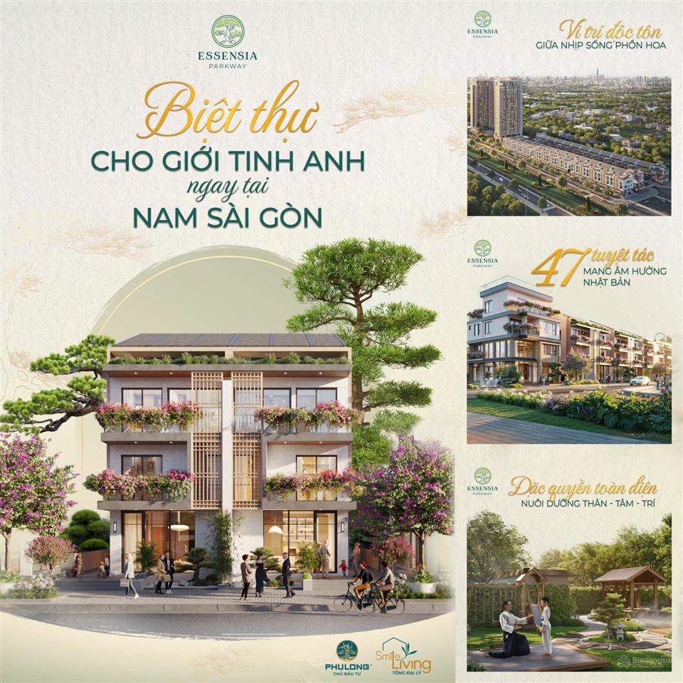 Bán biệt thự đẹp tại essensia parkway, giá thỏa thuận, 160m2