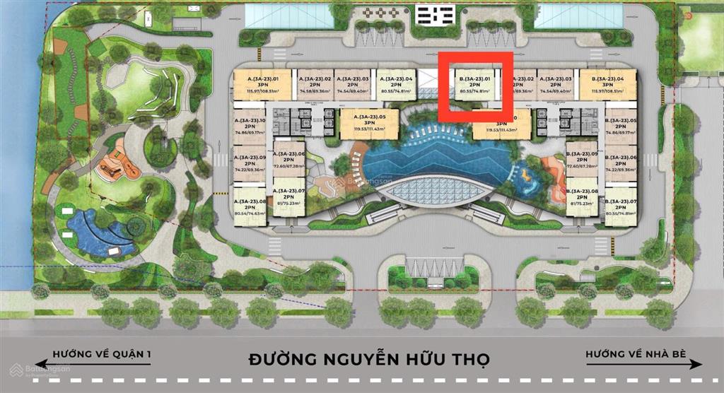 Bán gấp căn góc essensia sky 2pn dt 81m2 tầng cao view pmh giá 6,6 tỷ  sales cđt 0944 581 ***