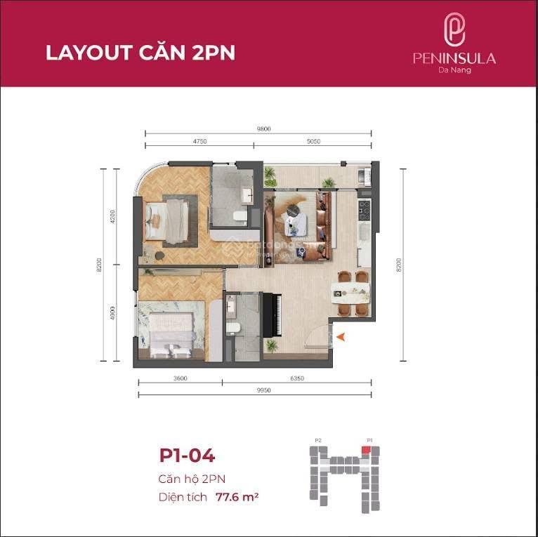 Đại lễ 30/04  giảm ngay 500tr! phương án thanh toán linh hoạt  quý 4/2026 bàn giao full nội thất