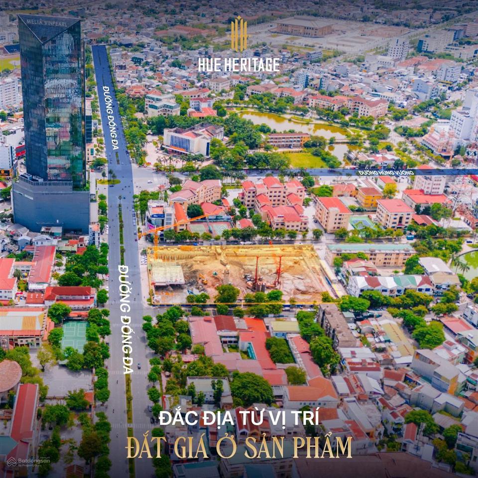 Huế heritage giỏ căn view sông đẹp nhất dự án dtsd 81120 m2, sổ hồng lâu dài, quý 3/2027 bàn giao
