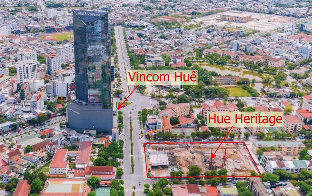 Huế heritage giỏ căn view sông đẹp nhất dự án dtsd 81120 m2, sổ hồng lâu dài, quý 3/2027 bàn giao