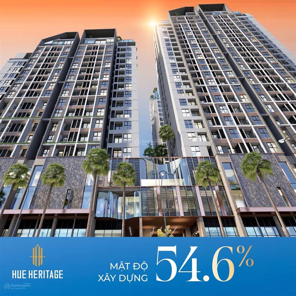 Vip! huế heritage  giỏ hàng 3pn và sky villa siêu đẹp view sông hương, sổ hồng sở hữu lâu dài