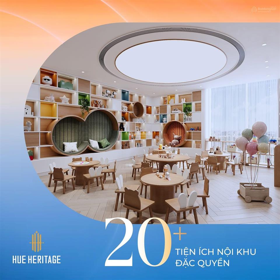 Vip! huế heritage  giỏ hàng 3pn và sky villa siêu đẹp view sông hương, sổ hồng sở hữu lâu dài