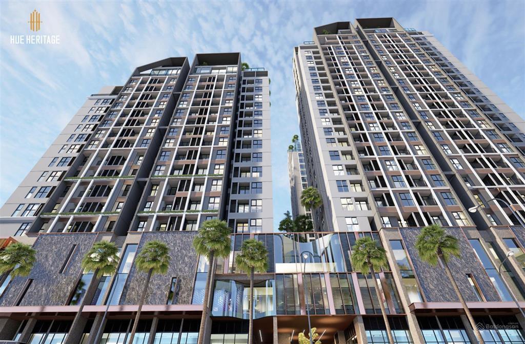 Vip! huế heritage  giỏ hàng 3pn và sky villa siêu đẹp view sông hương, sổ hồng sở hữu lâu dài