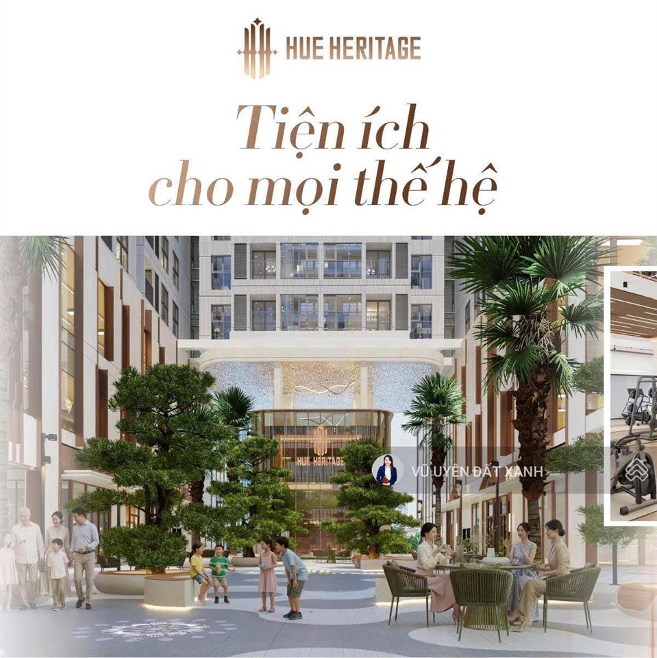 Giỏ căn 3 phòng ngủ tầng cao view đẹp nhất dự án huế heritage