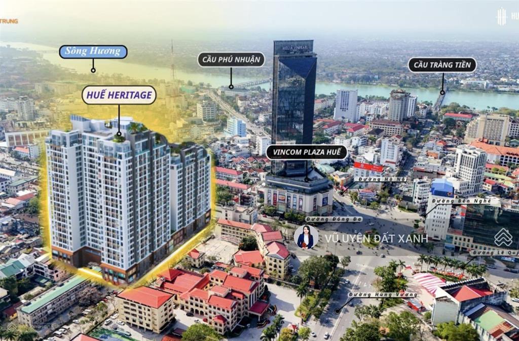 Giỏ căn 3 phòng ngủ tầng cao view đẹp nhất dự án huế heritage