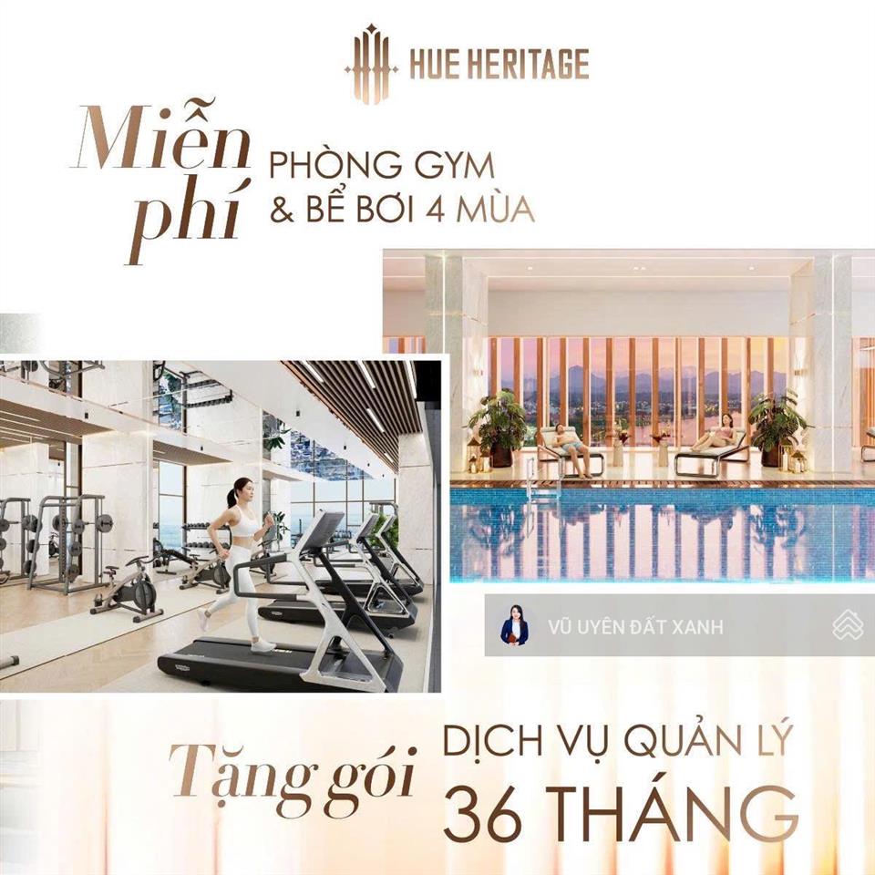 Giỏ căn 3 phòng ngủ tầng cao view đẹp nhất dự án huế heritage