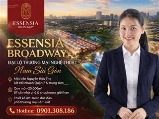 Sở hữu shophouse mặt tiền nguyễn hữu thọ  chỉ 31 căn, không có căn thứ 32