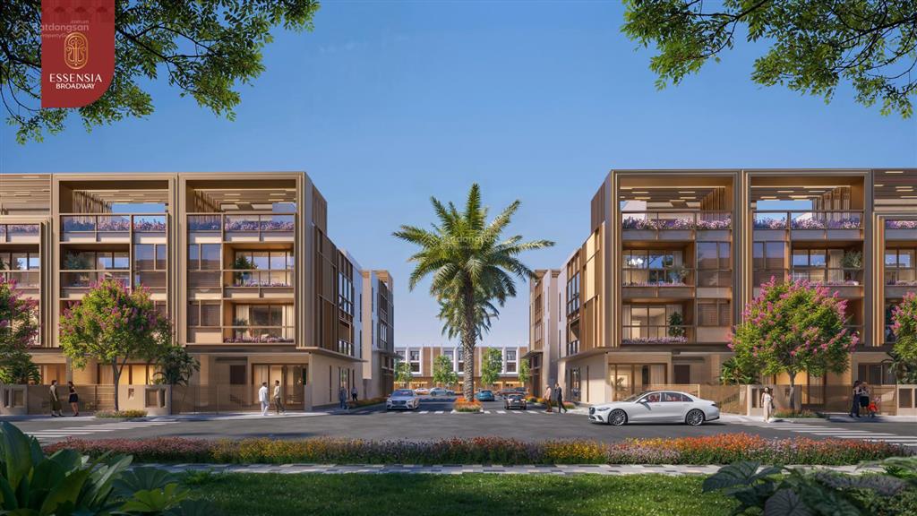 Bán nhà phố cao cấp essensia broadway | 153,75m² | mặt tiền nguyễn hữu thọ