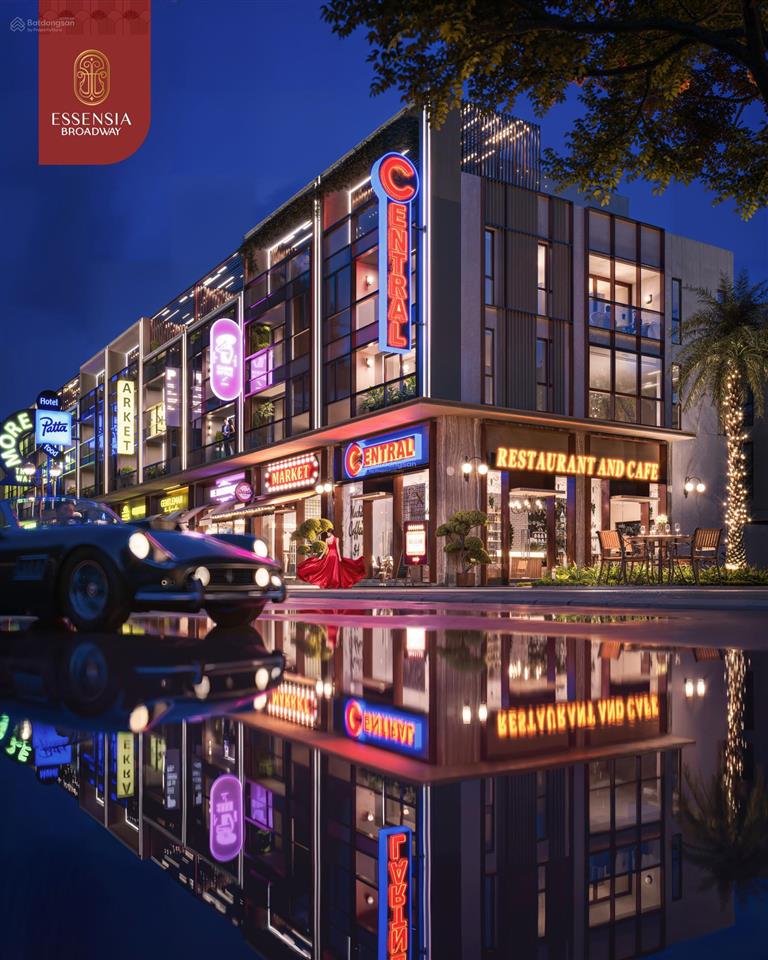 Bán nhà phố cao cấp essensia broadway | 153,75m² | mặt tiền nguyễn hữu thọ