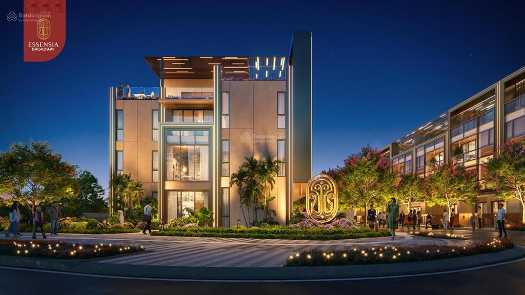 Bán nhà phố cao cấp essensia broadway | 153,75m² | mặt tiền nguyễn hữu thọ