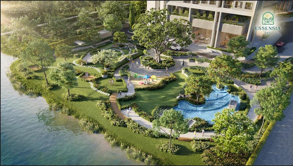 Thanh toán 1.6 tỷ (đến khi nhận nhà) sở hữu ngay căn hộ 3pn 119m2  mua trực tiếp cdt essensia sky