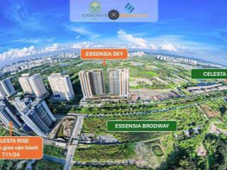 Shophouse mặt tiền nguyễn hữu thọ 7.5x23m 1 trệt, 2 lầu, 1 tum sở hữu lâu dài  essensia broadway