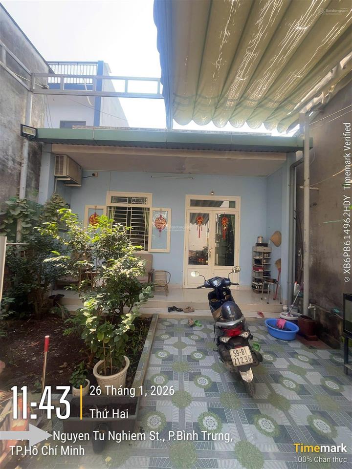 7 tỷ  154m²  bình trưng  ngang 6.1m  vuông vức hiếm có  nhà sân rộng, 50m ra nguyễn tư nghiêm