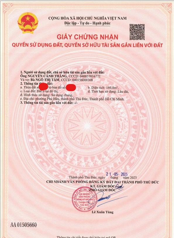 Bán đất mặt tiền tại nguyễn duy trinh, 30 tỷ, 160.8 m2 giá tốt