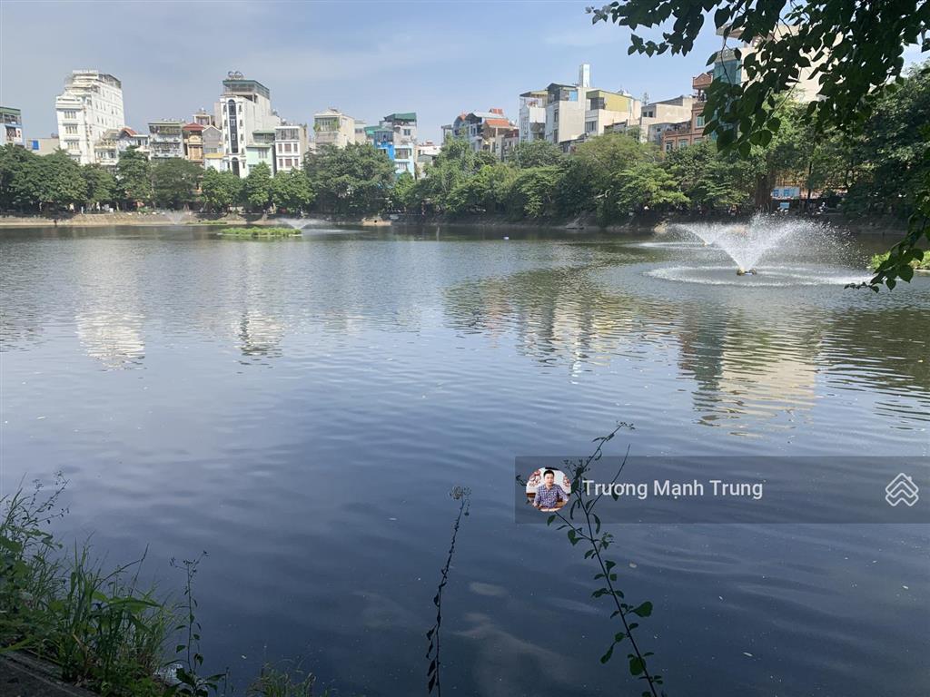 Gấp! mặt phố đống đa, view hồ, vỉa hè 5m, đường ô tô 11m, tm, ở/cho thuê, sổ cc, 56m2*7t, mt 6m