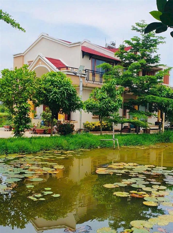 Bán nhà vườn củ chi 4202m2 (50 x 84m) 2 tầng hxh chỉ 8.46 tỷ