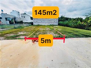 Bán đất đông thạnh hóc môn  145m2(5/14x23)  đường 6  chỉ 3,45 tỷ