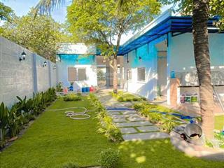 Nhà vườn, 10x38=381m2 thổ cư, sổ riêng, không quy hoạch, an tịnh, trảng bàng, 720 triệu