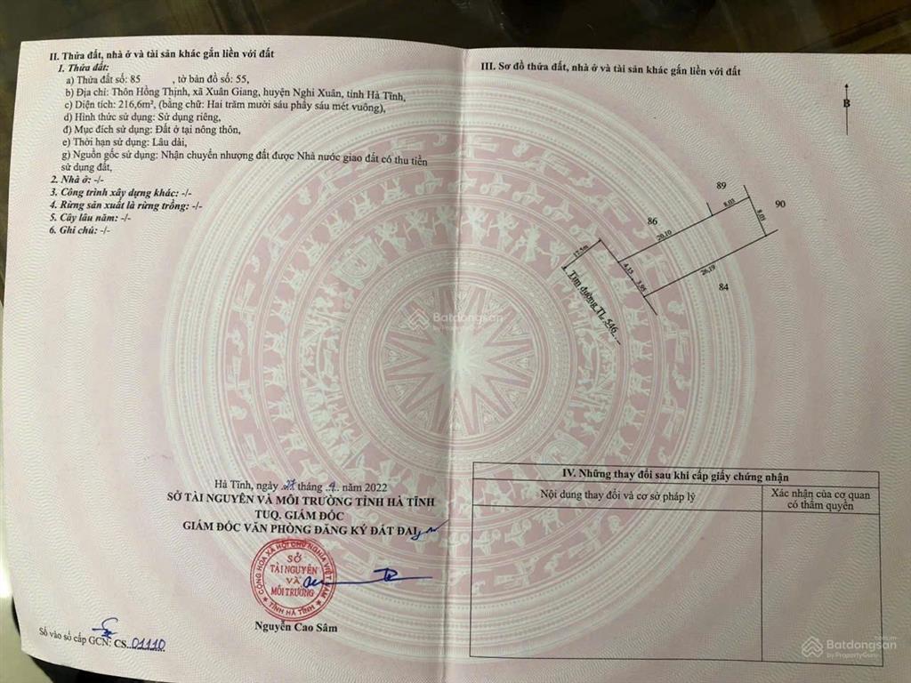 Bán đất đấu giá nghi xuân  đường rộng 35m  trục xương sống đô thị mới tiềm năng đầu tư hấp dẫn!