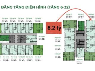 Chính chủ gửi bán căn gốc 2pn diện tích lớn view quận 1 giá tốt tại the park