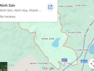 Bán lô đất thổ cư ninh sơn 166,7m² ngang 8m ô tô tới đất chỉ 750 triệu  cao ráo không ngập lụt