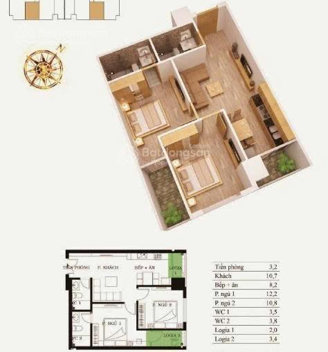 Bán căn 2pn mỹ sơn tower, thanh xuân. 62.5m tầng đẹp, view đẹp đông nam.giao nhà ngay.giá 4.5 tỷ