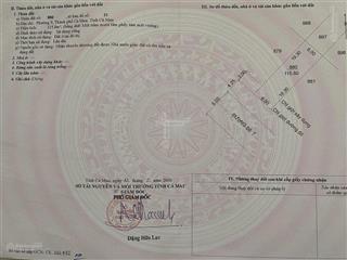 Đất đường số 07  khu đô thị minh thắng, cà mau