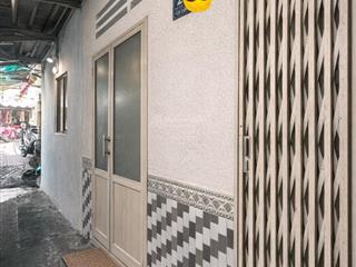 1.45 tỷ  nhà hẻm 27 lê lợi p4 gò vấp 4m x 5m trệt lầu sẵn 2 vệ sinh 1pn là pn master vệ sinh riêng