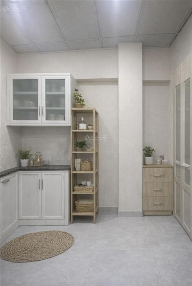 1.45 tỷ  nhà hẻm 27 lê lợi p4 gò vấp 4m x 5m trệt lầu sẵn 2 vệ sinh 1pn là pn master vệ sinh riêng