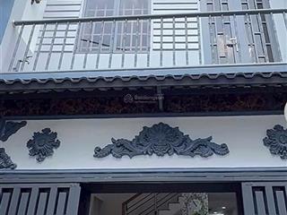 Nhà 5,5 tỷ 3pn hẻm 417 quang trung ngang 4m x 14m xây trệt lầu, ban công trước sau thêm mái bằng